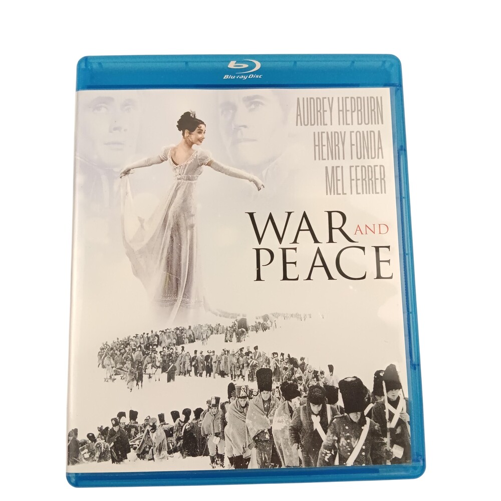 War And Peace Blu-ray Movie Audrey Hepburn Henry Fonda PG Paramount Epic Drama
